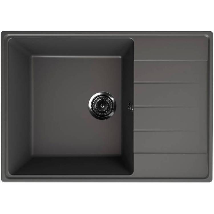 Мойка кухонная Ulgran Quartz Prima 700-09 асфальт