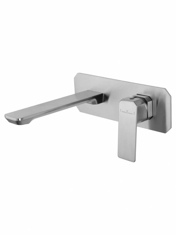 Смеситель для раковины Wonzon & Woghand Diamond WW-88869011-BN встраиваемый, брашированный никель