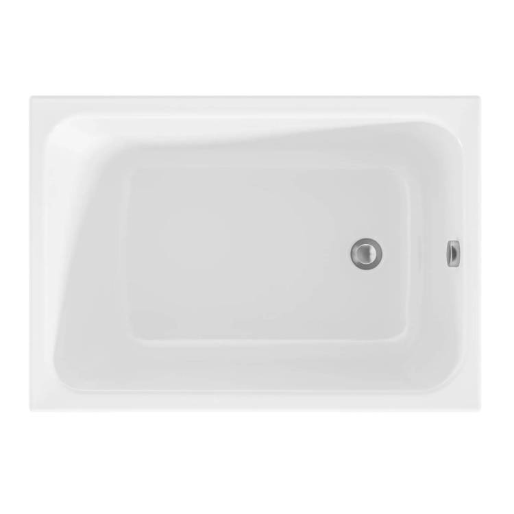 Акриловая ванна Marka One Lett 100x70 с каркасом