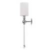 Бра Crystal Lux Mirabella Ap1 Chrome/White