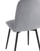 Набор из 4 стульев Stool Group Easy fb-easy-neo-25 X4 серый фото 8