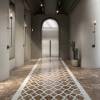 Керамогранит Kerama Marazzi Риальто SG850692R бордо лаппатированный обрезной 80x80x0.9 фото 19
