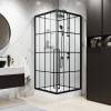 Душевая кабина Niagara Standart ST90/15QR/KL/BKT 900х900х2150, профиль черный матовый, правая, 3 места фото 3