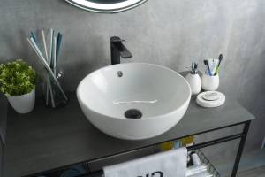 Раковина Gid Esfera N9003a 51103 белая, 43x43x17.5