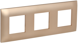 Рамка 3-постовая IEK Skandy SK-M32-K98 песочный