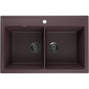 Мойка кухонная Ulgran Quartz Ruma 780-06 трюфель