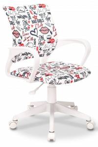 Кресло детское Бюрократ Burokids 1 W 1920815 Мультиколор красные губы