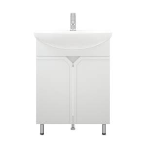 Тумба под раковину Corozo Сириус 65 SD-00001438 61.5x31.1x85 см Белый