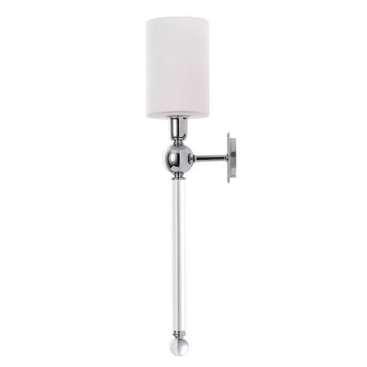 Бра Crystal Lux Mirabella Ap1 Chrome/White