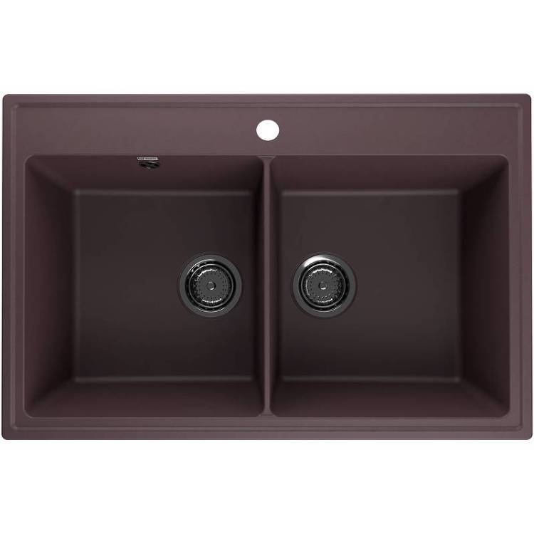 Мойка кухонная Ulgran Quartz Ruma 780-06 трюфель
