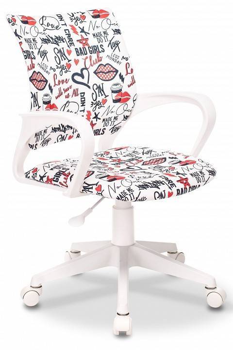 Кресло детское Бюрократ Burokids 1 W 1920815 Мультиколор красные губы