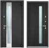 Входная стальная дверь Torex SNEGIR PRO-C MP 961466 Темно-серый букле графит/ПВХ Черная шагрень 2000x880