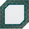 Декор Kerama Marazzi Клемансо HGD/E250/18000 зеленый темный 15x15