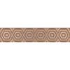 Бордюр Нефрит Керамика Фернс 05-01-1-63-05-15-1602-0 Коричневый 6x30