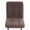 Стул Tetchair Medeo 25047 коричневый, велюр фото 6