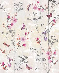 Фреска Ortograf Flora 31121 Sugar Tree ivory Филиграна со стразами FM-F/S