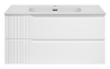 Тумба с раковиной Brevita Тиволи УТ000027207 белая, 100 см фото 2