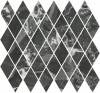 Мозаика Kerama Marazzi Риальто T054/48007 мозаичный чёрный глянцевый 37.5x35x1 фото 2
