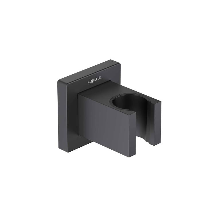 Держатель ручного душа Aquatek AQ2401MB черный матовый