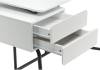 Компьютерный стол Woodville Desk 11838 Черный / Белый фото 8