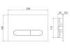Комплект Унитаз подвесной BelBagno Amanda BB051CHR с сиденьем BB051SC + Система инсталляции для унитазов BelBagno BB002-80 с кнопкой смыва BB005-PR-CHROME фото 7
