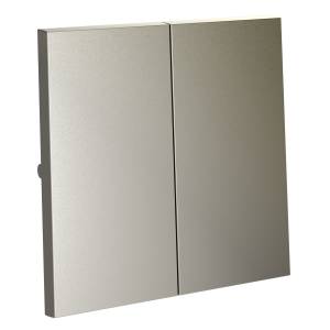 Клавиши для 2-клавишного выключателя Voltum S70 VLS000304 шелк