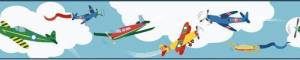 Бордюр бумажный York Waverly Kids WK6809BD