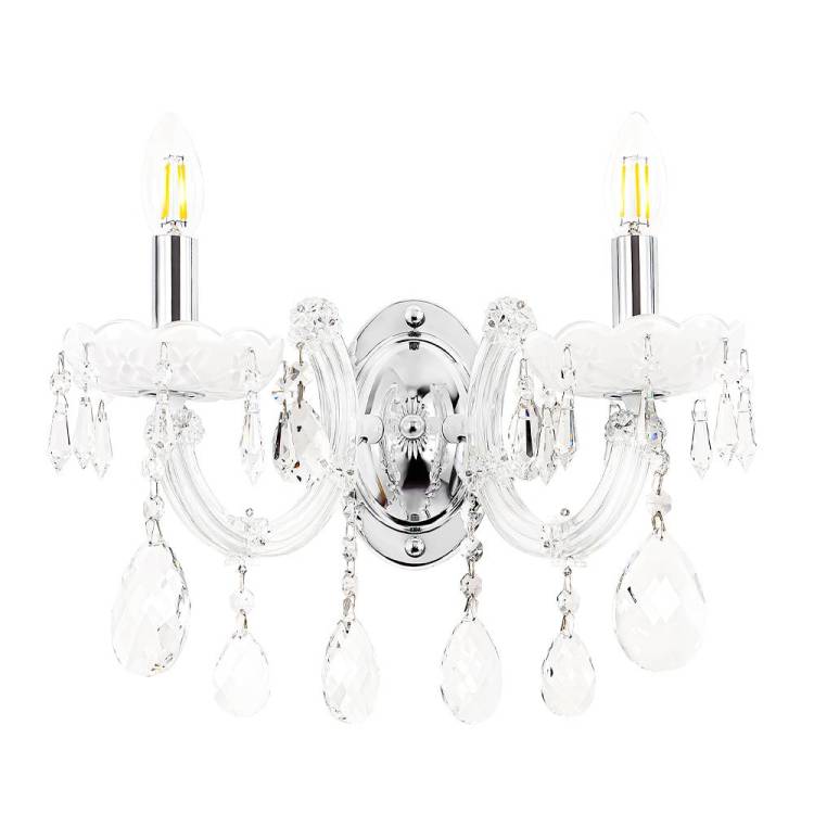 Бра Crystal Lux Blanca BLANCA re AP2