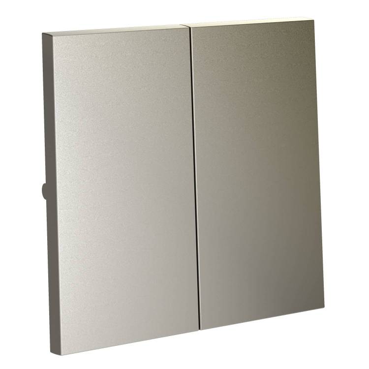 Клавиши для 2-клавишного выключателя Voltum S70 VLS000304 шелк