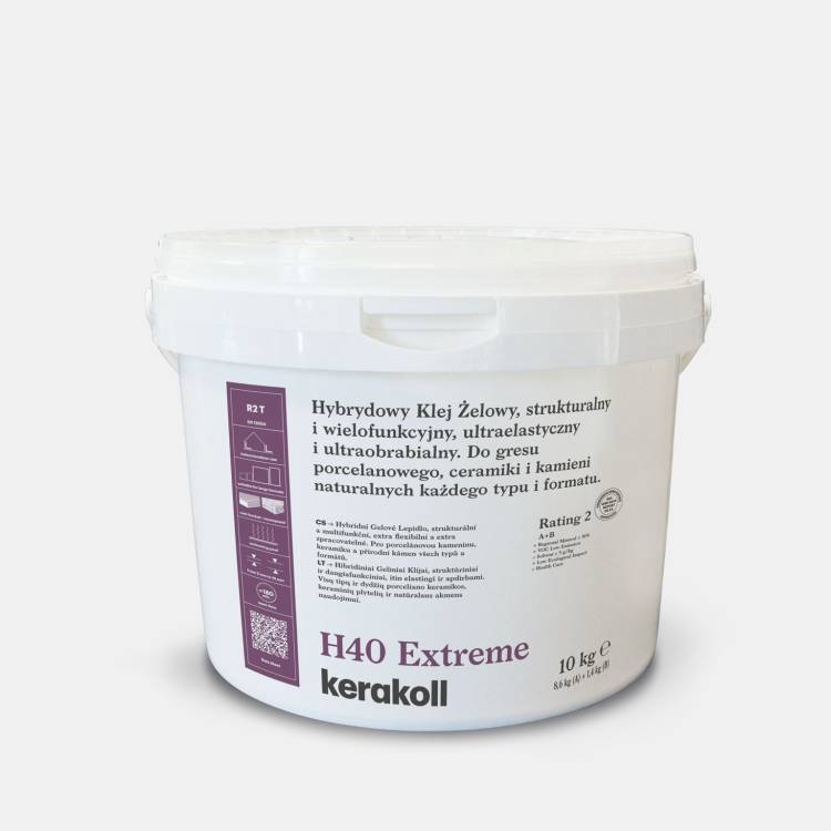 Плиточный клей Kerakoll H40 Extreme банка (А+В) 10 кг