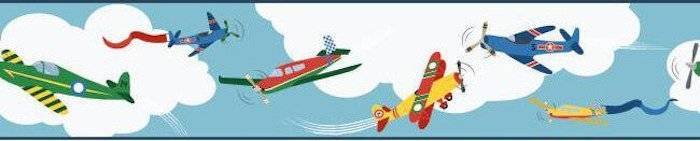 Бордюр бумажный York Waverly Kids WK6809BD