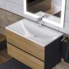 Раковина Uperwood Self 4538341002 белая глянцевая, 80x45 фото 3