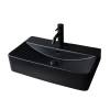 Раковина Gid Geométrico 53361 Bm1344 60 см, черная матовая