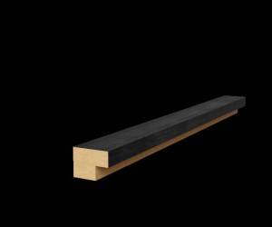 Торцевая рейка Cosca дуб графит 275x1.9x2.5