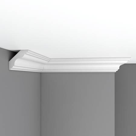 Плинтус потолочный гладкий DECOMASTER DP-339A 240x7x7.5