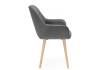 Деревянный стул Notta Флюид 642959 Темно-серый (zd 995) фото 3