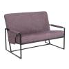 Диван Tetchair Charli lux 25186 VT shape wood rose, велюр, букле