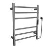 Полотенцесушитель электрический Abber Standard AH4606NG никель, 63x50 фото 4
