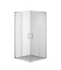 Душевой уголок Olive'S Mino U_MN-90PСS-SD-C профиль хром, стекло прозрачное, 90x90x180