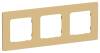 Рамка 3-постовая IEK Flite FI-M32-32-20-K89 шамуа
