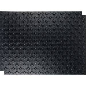 Монтажный мат Stout для теплого пола с бобышками черный 1100х800х10