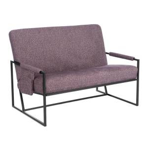 Диван Tetchair Charli lux 25186 VT shape wood rose, велюр, букле