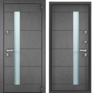Входная стальная дверь Torex SNEGIR PRO-C PP 36844 ФМ Серое дерево/ФМ Серое дерево 2000x880