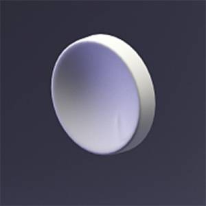 Дизайнерская панель Artpole E-0075 LUNA PLATINUM ГЛЯНЕЦ 15x2.5x15