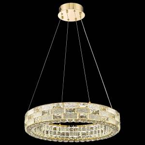 Подвесной хрустальный светодиодный светильник Wertmark Elaine WE469.06.303