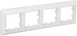 Рамка 4-постовая IEK Brite BR-M42-12-K01 белый