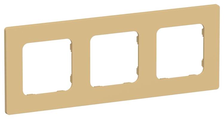 Рамка 3-постовая IEK Flite FI-M32-32-20-K89 шамуа