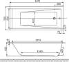 Акриловая ванна WHITECROSS Wave Slim 170х70 фото 8