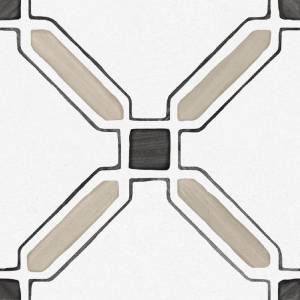 Керамогранит Ennface Pattern ENPTR6020MT2020 Ponza Cross 20x20