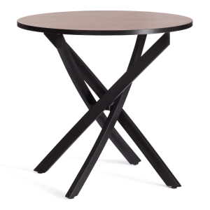Стол Tetchair Manzana 20619 дуб вотан/чёрный 80x75x80
